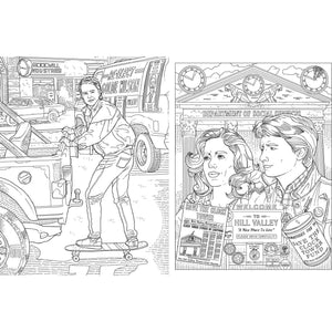 Back to the Future™ Back to the Future: The Official Coloring Book [2023]