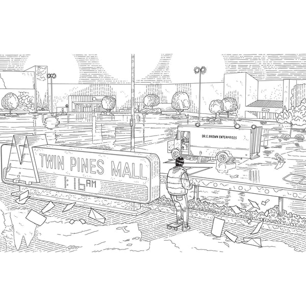 Back to the Future™ Back to the Future: The Official Coloring Book [2023]