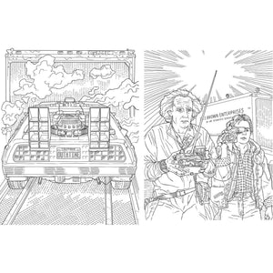 Back to the Future™ Back to the Future: The Official Coloring Book [2023]