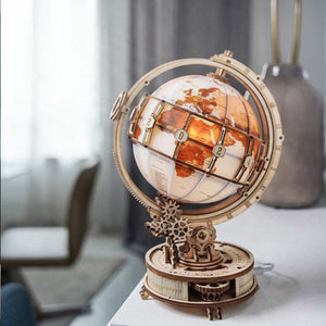 Robotime-ROKR Luminous Globe ST003 — Mechanical Puzzles