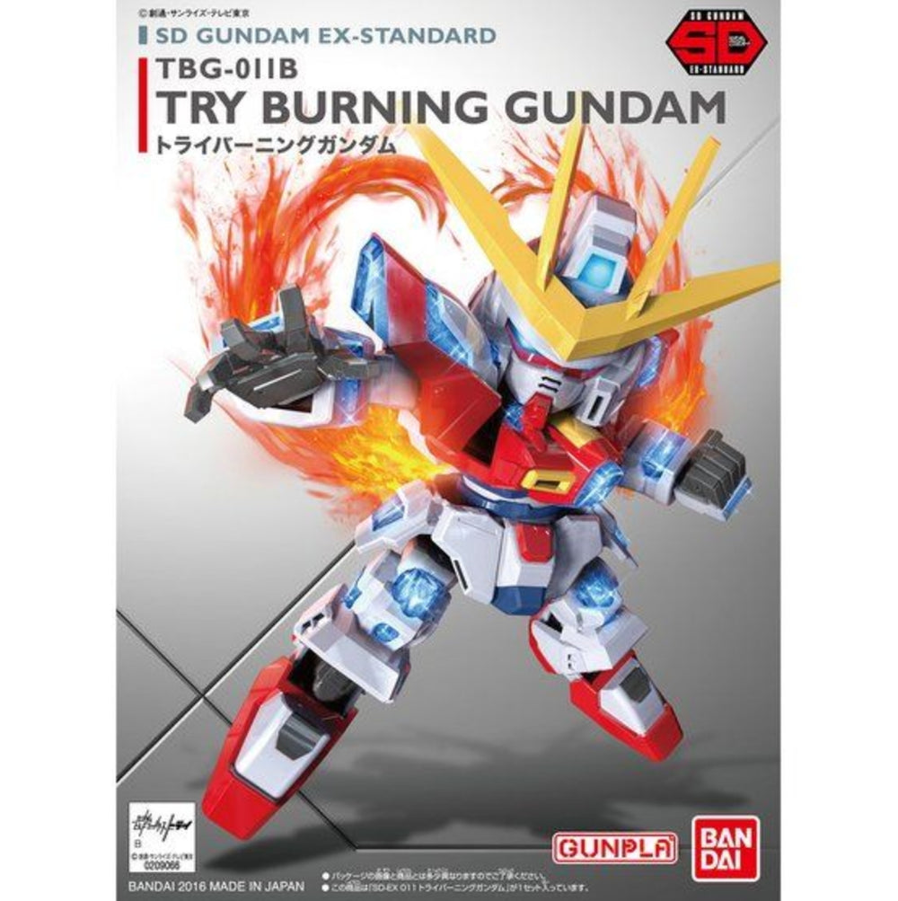 Bandai SD Gundam Ex-Standard Try Burning Gundam