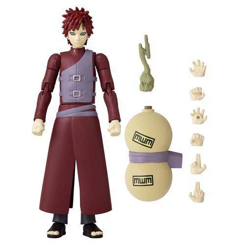 ToyShnip Bandai Anime Heroes Naruto: Shippuden Gaara 6.5 Inch Action Figure — Action & Toy Figures