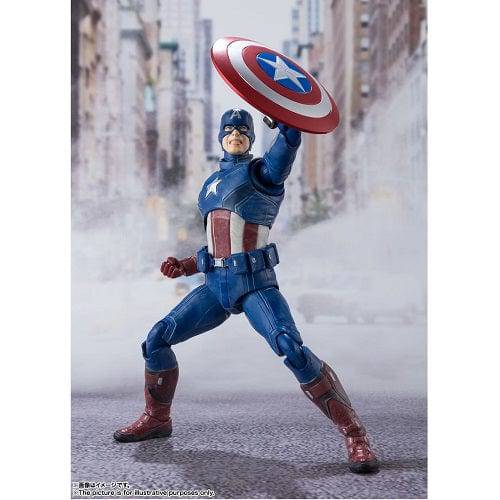 ToyShnip Bandai Avengers Infinity Captain America S.H.Figuarts Action Figure — Action & Toy Figures