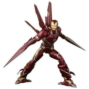 ToyShnip Bandai Avengers: Infinity War Iron Man Mk-50 Nano-Weapon SH Figuarts Action Figure — Toys & Games