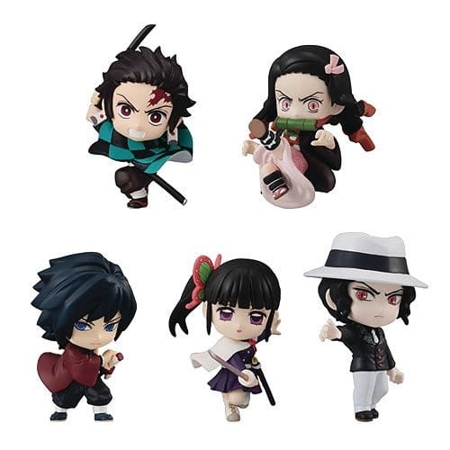 ToyShnip Bandai Demon Slayer: Kimetsu Adverge Motion Series 3 Mini-Figure - Set of 5 — Action Figure