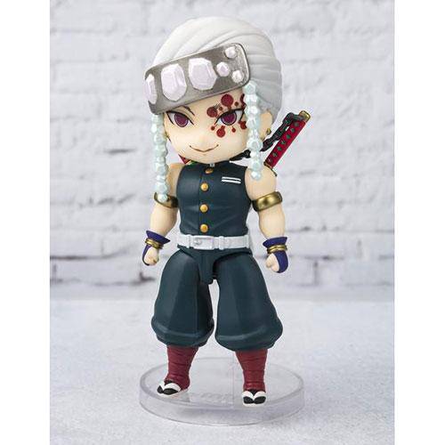 ToyShnip Bandai Demon Slayer Kimetsu Tengen Uzui Figuarts Mini Action Figure — Action & Toy Figures