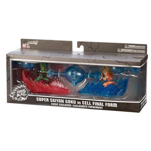 ToyShnip Bandai Dragon Ball Final Blast Super Saiyan Goku and Cell Final Form Mini-Figure 2-Pack - Event Exclusive — Action