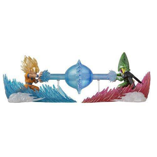 ToyShnip Bandai Dragon Ball Final Blast Super Saiyan Goku and Cell Final Form Mini-Figure 2-Pack - Event Exclusive — Action