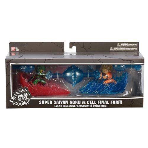 ToyShnip Bandai Dragon Ball Final Blast Super Saiyan Goku and Cell Final Form Mini-Figure 2-Pack - Event Exclusive — Action