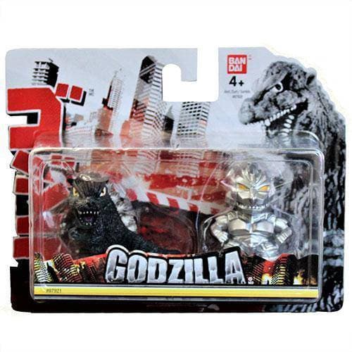 ToyShnip Bandai Godzilla Chibi Figure 2-Pack - Godzilla and Mechagodzilla — Toys & Games