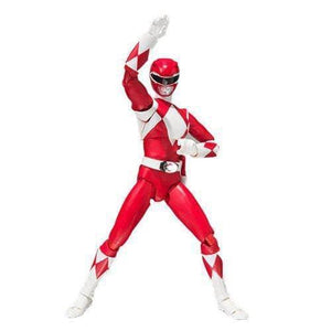 ToyShnip Bandai Mighty Morphin Power Rangers Red Ranger SH Figuarts Action Figure - SDCC 2018 Exclusive — Toys & Games