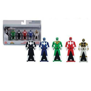 ToyShnip Bandai Power Rangers 25th Anniversary Ranger Keys 5-Pack — Action & Toy Figures
