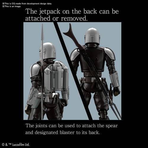 ToyShnip Bandai Star Wars: The Mandalorian 1:12 Scale Model Kit - Choose your Kit — Action Figure