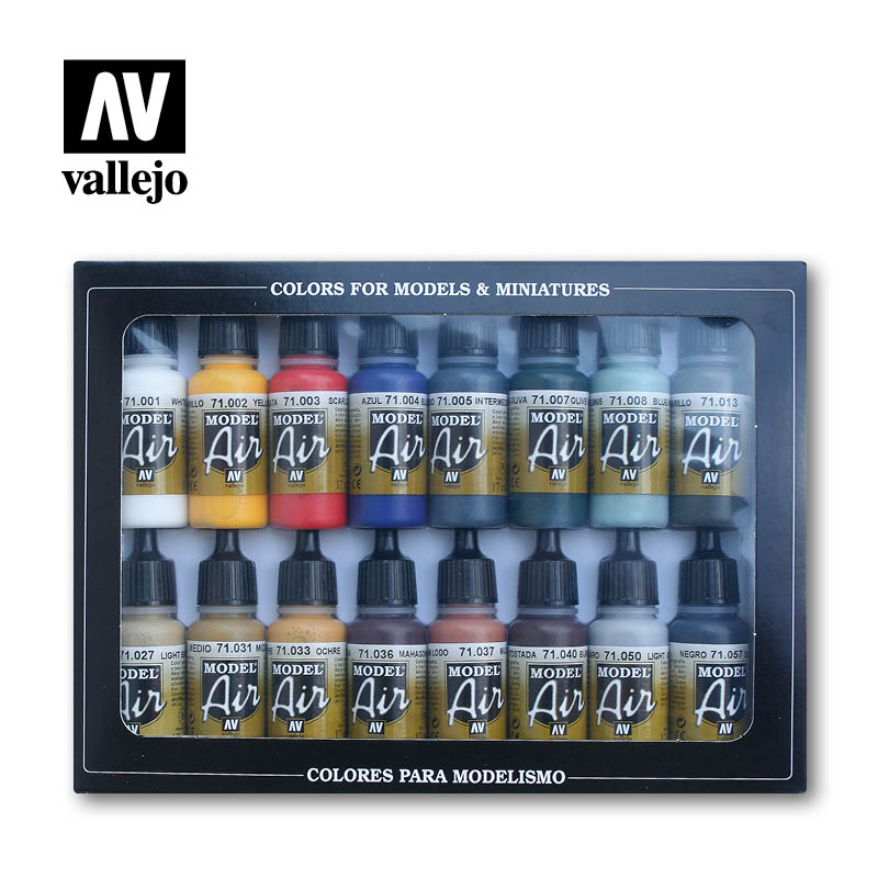Little Shop of Magic Model Air Set: Basic Color (16) — Miniatures
