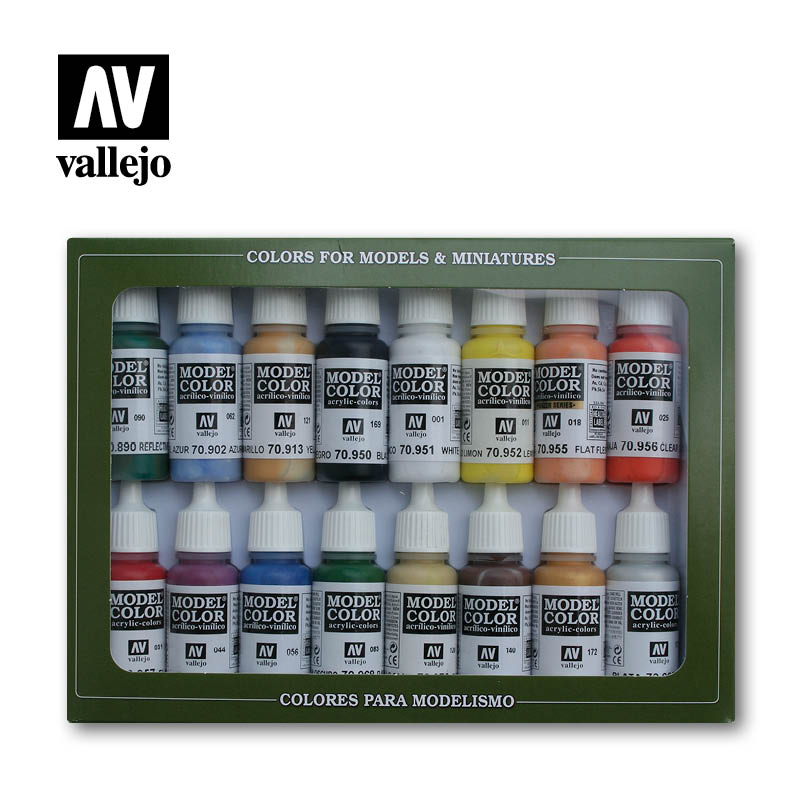Little Shop of Magic Model Color Set: Basic Colors USA (16) — Miniatures
