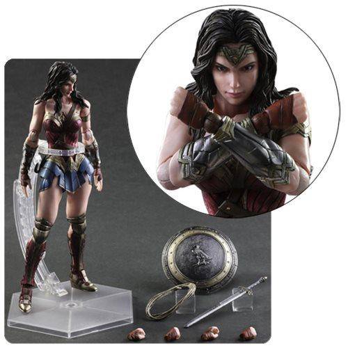 ToyShnip Batman v Superman: Dawn of Justice Wonder Woman Play Arts Kai Action Figure — Toys & Games