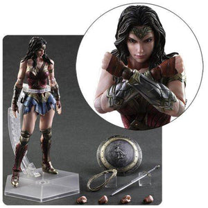 ToyShnip Batman v Superman: Dawn of Justice Wonder Woman Play Arts Kai Action Figure — Toys & Games