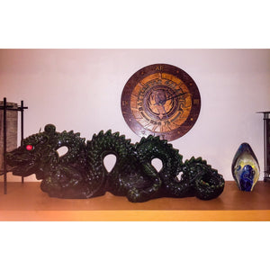 CCHobbyFun Battlestar Galactica Laser Cut Stained Wood Clock