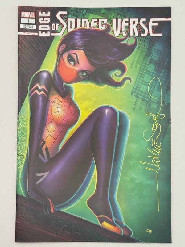 [Signed by Nathan Szerdy] EDGE OF SPIDER-VERSE #1 UNKNOWN COMICS NATHAN SZERDY EXCLUSIVE VAR [IN STOCK]