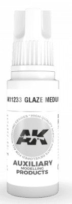 Black Forest® Hobby Supply Co AK Interactive 11233 Glaze Medium 3G Acrylic Paint 17ml Bottle — Glues, Paints, Tools > AK
