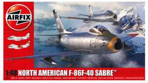Black Forest® Hobby Supply Co Airfix 8110 1/48 F86F40 Sabre Fighter — Military Aircraft Kits > Airfix