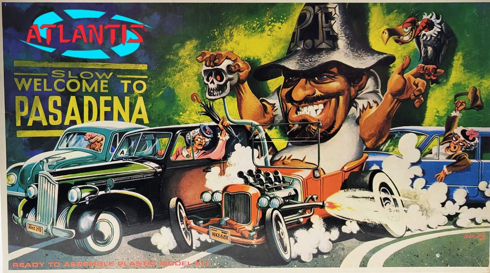 Black Forest® Hobby Supply Co Atlantis Models 1271 1/25 Ed Big Daddy Roth Boss Fink Car & Figure (formerly Rev — Sci-Fi &