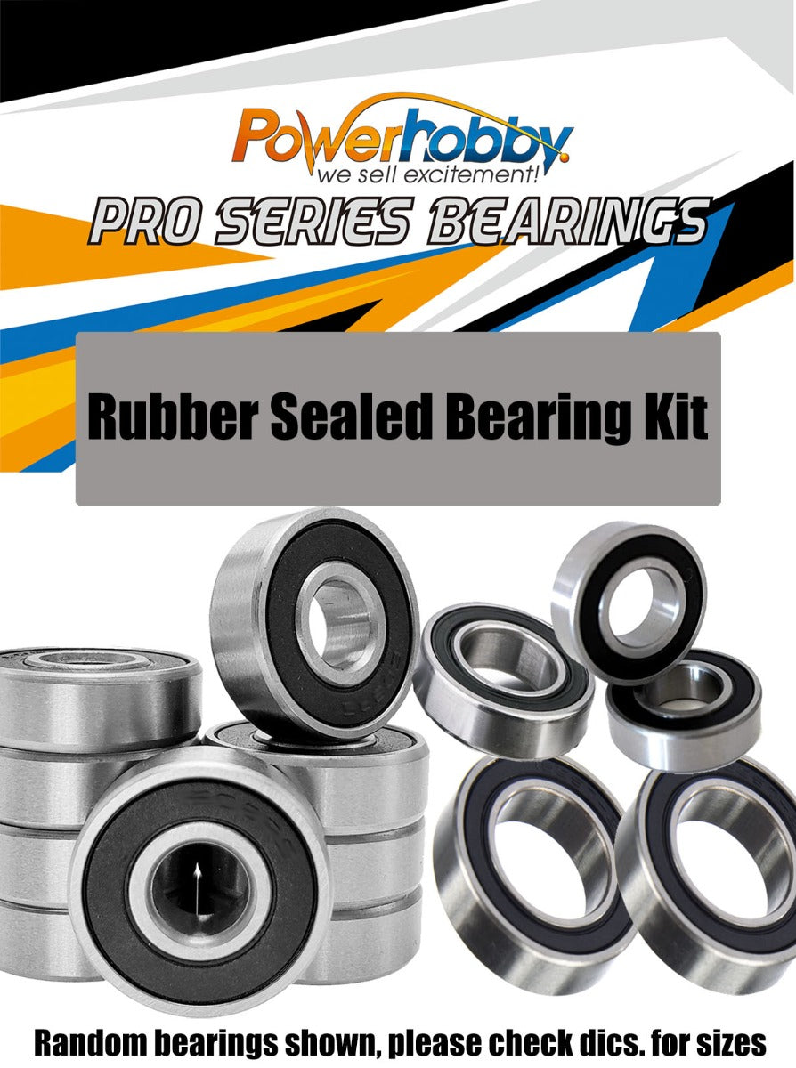 PowerHobby Pro Series Rubber Sealed Bearing Kit Tamiya Konghead 6x6