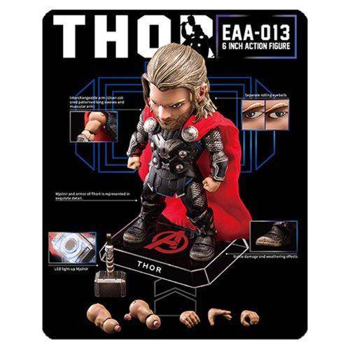 ToyShnip Beast Kingdom Avengers: Age of Ultron Thor Egg Attack Action Figure — Toys & Games