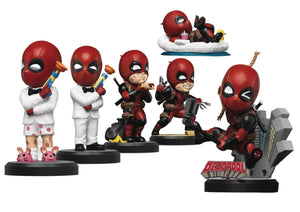 ToyShnip Beast Kingdom Deadpool Series MEA-027 6-Piece Mini-Figure Set — Toys & Games
