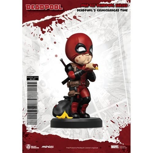ToyShnip Beast Kingdom Deadpool Series MEA-027 6-Piece Mini-Figure Set — Toys & Games