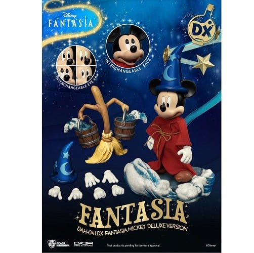 ToyShnip Beast Kingdom Disney Fantasia DAH-041DX Dynamic 8-Ction Mickey Deluxe Version — Toys & Games