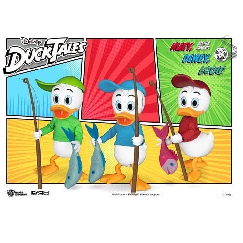 ToyShnip Beast Kingdom Ducktales DAH-069 Dynamic 8-Ction Huey Dewey Louie Action Figure Set — Toys & Games