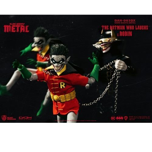 ToyShnip Beast Kingdom FCBD 2023 Dark Knight Metal DAH-063DX The Batman Who Laughs & Robins PX — Toys & Games