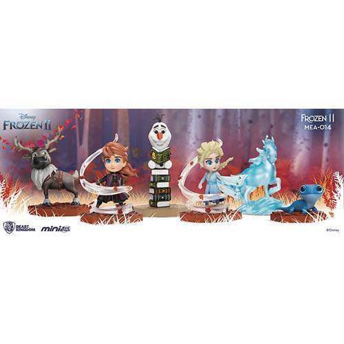 ToyShnip Beast Kingdom Frozen II - Elsa, Anna, Fire Spirit, the Nokk, Oalf - Mini Egg Attack Series MEA-014 6-Piece Figure