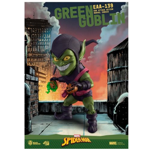 ToyShnip Beast Kingdom Marvel Comics EAA-139 Green Goblin Egg Attack Action Figure — Toys & Games