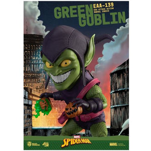 ToyShnip Beast Kingdom Marvel Comics EAA-139 Green Goblin Egg Attack Action Figure — Toys & Games