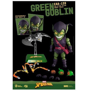 ToyShnip Beast Kingdom Marvel Comics EAA-139 Green Goblin Egg Attack Action Figure — Toys & Games