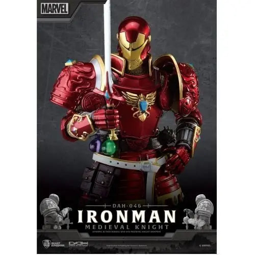 ToyShnip Beast Kingdom Medieval Knight Iron Man DAH-046 Dynamic 8-Ction Action Figure — Toys & Games