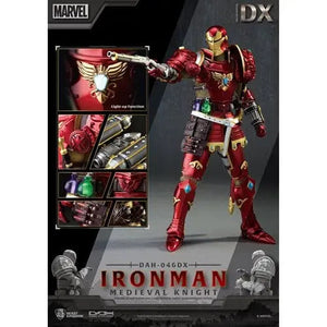 ToyShnip Beast Kingdom Medieval Knight Iron Man DAH-046DX Dynamic 8-Ction Deluxe Version Action Figure — Toys & Games