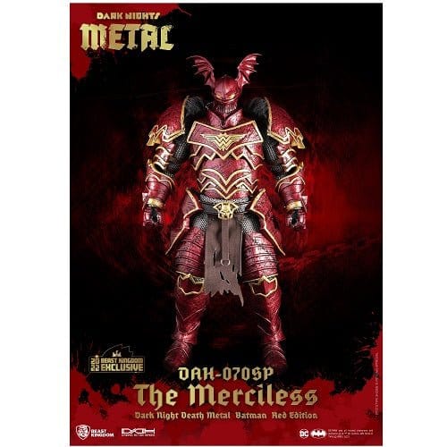 ToyShnip Beast Kingdom SDCC 2022 DK Death DAH-070SP Batman Merciless Red PX Action Figure — Toys & Games