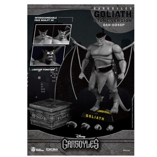 ToyShnip Beast Kingdom SDCC 2023 Gargoyles DAH-034SP Dynamic 8-Ction Goliath PX — Toys & Games