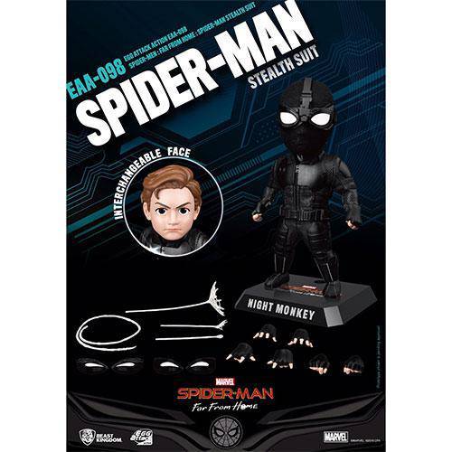 ToyShnip Beast Kingdom Spider-Man: Far From Home - Stealth Suit Spider-Man - EAA-098 - Previews Exclusive — Action & Toy