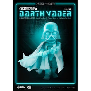 ToyShnip Beast Kingdom Star Wars EAA-113 Darth Vader Glow-in-the-Dark Action Figure — Toys & Games