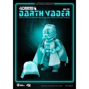 ToyShnip Beast Kingdom Star Wars EAA-113 Darth Vader Glow-in-the-Dark Action Figure — Toys & Games
