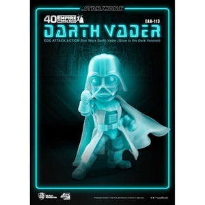 ToyShnip Beast Kingdom Star Wars EAA-113 Darth Vader Glow-in-the-Dark Action Figure — Toys & Games
