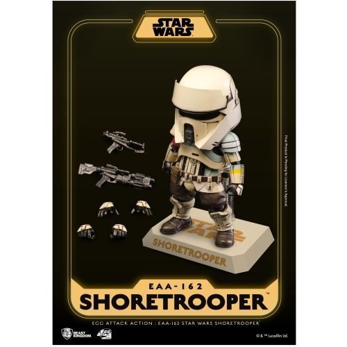 ToyShnip Beast Kingdom Star Wars EAA-162 Shoretrooper Egg Attack Action Figure — Toys & Games