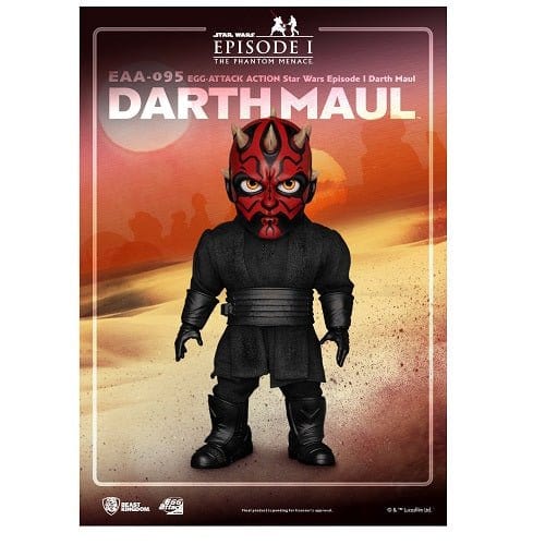 ToyShnip Beast Kingdom Star Wars Episode 1 Darth Maul EAA-095 Action Figure — Toys & Games