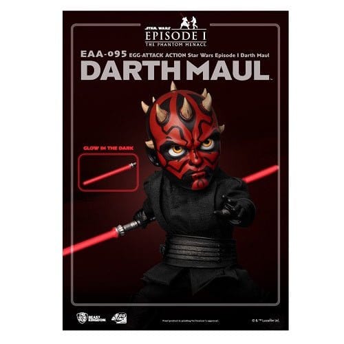 ToyShnip Beast Kingdom Star Wars Episode 1 Darth Maul EAA-095 Action Figure — Toys & Games