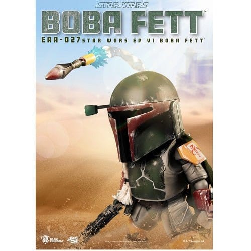 ToyShnip Beast Kingdom Star Wars Episode VI EAA-027 Boba Fett Action Figure — Toys & Games