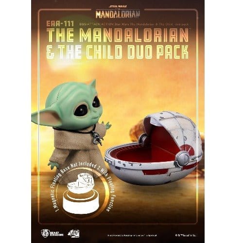 ToyShnip Beast Kingdom Star Wars The Mandalorian & Child EAA-111 Action Figure Set — Toys & Games